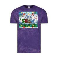 Cloud Purple let it snow tumbler Vintage Tee - BundleAndBundleShop