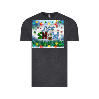 Vintage Black let it snow tumbler Vintage Tee - BundleAndBundleShop