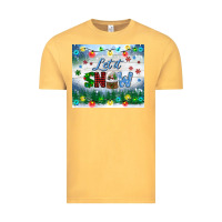 Vintage Mustard let it snow tumbler Vintage Tee - BundleAndBundleShop