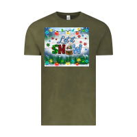 Vintage Olive let it snow tumbler Vintage Tee - BundleAndBundleShop