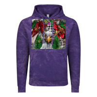 Cloud Purple Chicken Vintage Hoodie - CowhideDigitalArt