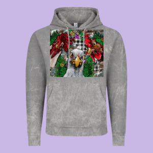 Chicken Vintage Hoodie Designed By Cowhidedigitalart