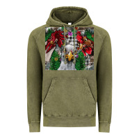 Vintage Olive Chicken Vintage Hoodie - CowhideDigitalArt