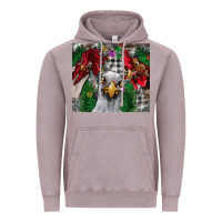 Vintage Zinc Chicken Vintage Hoodie - CowhideDigitalArt