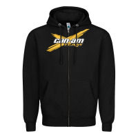 Black can am team Zipper Hoodie - artisFamous