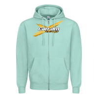 Seafoam can am team Zipper Hoodie - artisFamous