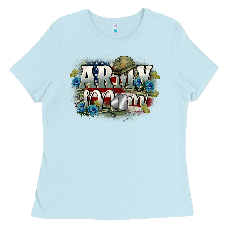 Army Mom Mother's Day Ladies Tee by FaDigitalArtStudio | Teevron