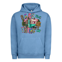 Pigment Pebble Blue back that thing up camping Urban Hoodie - RanaPortraitStore