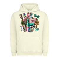 Pigment Pistachio back that thing up camping Urban Hoodie - RanaPortraitStore