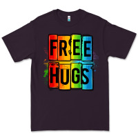Plum free hugs Premium Tee - OliviaCreatesArt