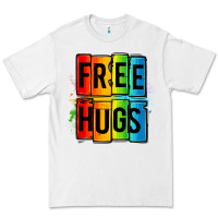 White free hugs Premium Tee - OliviaCreatesArt