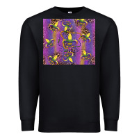 Black mardi gras fleur de lis Premium Sweatshirt - RanaPortraitStore