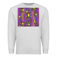 Dove Grey mardi gras fleur de lis Premium Sweatshirt - RanaPortraitStore