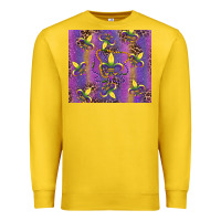 Lemon mardi gras fleur de lis Premium Sweatshirt - RanaPortraitStore