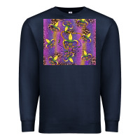 Navy mardi gras fleur de lis Premium Sweatshirt - RanaPortraitStore