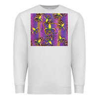 Oatmeal Heather mardi gras fleur de lis Premium Sweatshirt - RanaPortraitStore