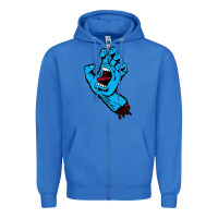 Santacruz Screaming Hand Zipper Hoodie | Teevron