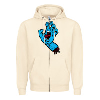 Sandshell santacruz screaming hand Zipper Hoodie - artisFamous