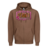 Chestnut go fight win Zipper Hoodie - JahusDesignShop