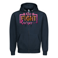 Navy go fight win Zipper Hoodie - JahusDesignShop