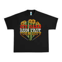 Black hit hard run fast turn left Urban Heavy Tee - BundleAndBundleShop