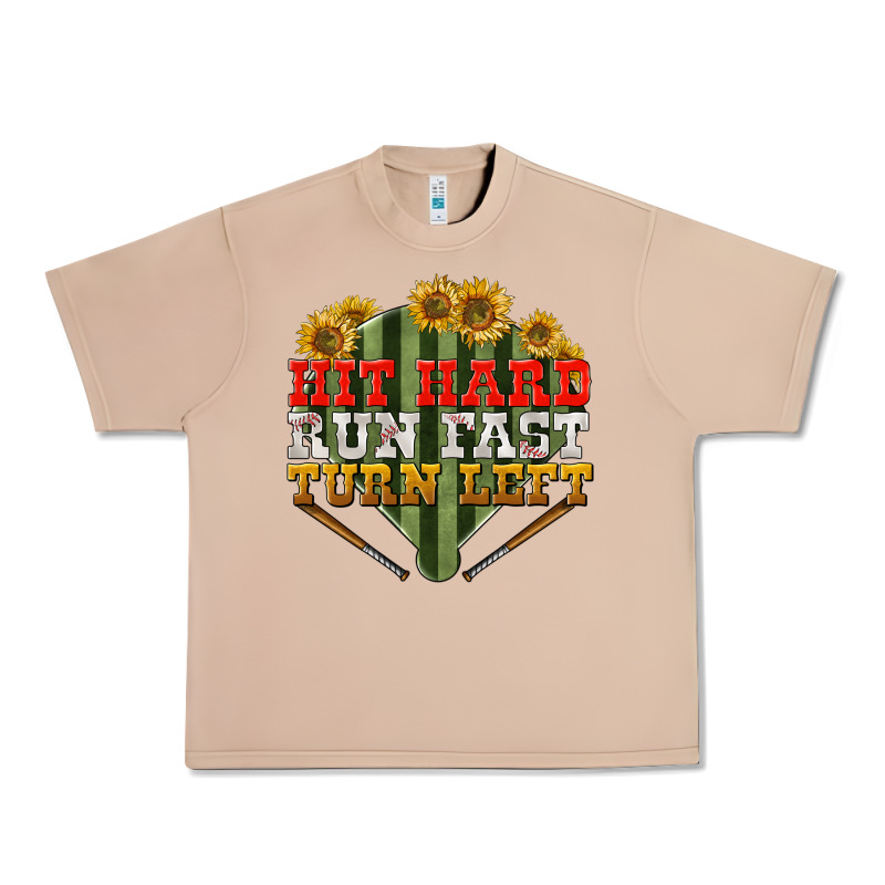 Hit Hard Run Fast Turn Left Urban Heavy Tee by BundleAndBundleShop | Teevron