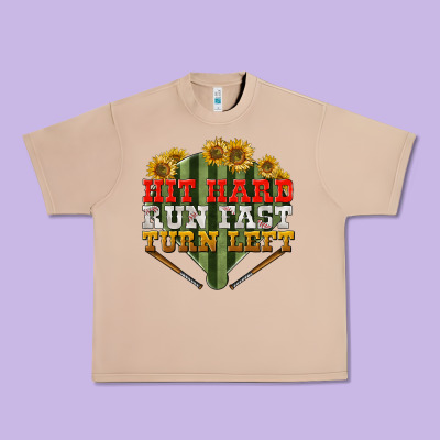 Hit Hard Run Fast Turn Left Urban Heavy Tee Designed By Bundleandbundleshop