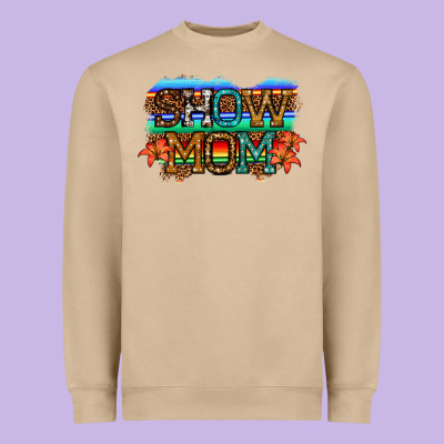 Show Mom Led Light Heavyweight Sweatshirt Designed By Jahusdesignshop