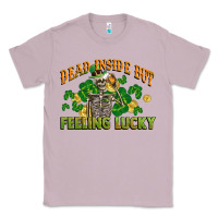 Lilac Dead inside but feeling lucky St. Patrick's Day Classic Tee - CowGirlArtShop
