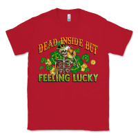 Red Dead inside but feeling lucky St. Patrick's Day Classic Tee - CowGirlArtShop