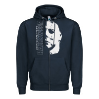 Navy halloween michael myers Zipper Hoodie - artisFamous