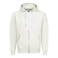 Oatmeal Heather halloween michael myers Zipper Hoodie - artisFamous