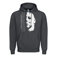 Smoke halloween michael myers Zipper Hoodie - artisFamous