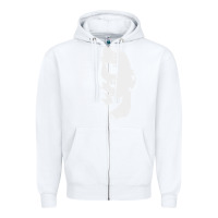 White halloween michael myers Zipper Hoodie - artisFamous