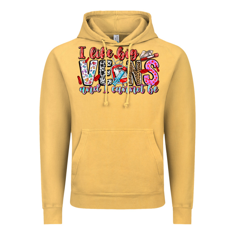 I Like Big Veins And Cannot Be Vintage Hoodie by CowhideDigitalArt | Teevron
