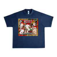Navy merry Christmas goats tumbler Urban Heavy Tee - Jasminsmagicworld