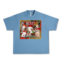 Pebble Blue merry Christmas goats tumbler Urban Heavy Tee - Jasminsmagicworld