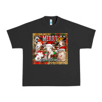 Pigment Black merry Christmas goats tumbler Urban Heavy Tee - Jasminsmagicworld