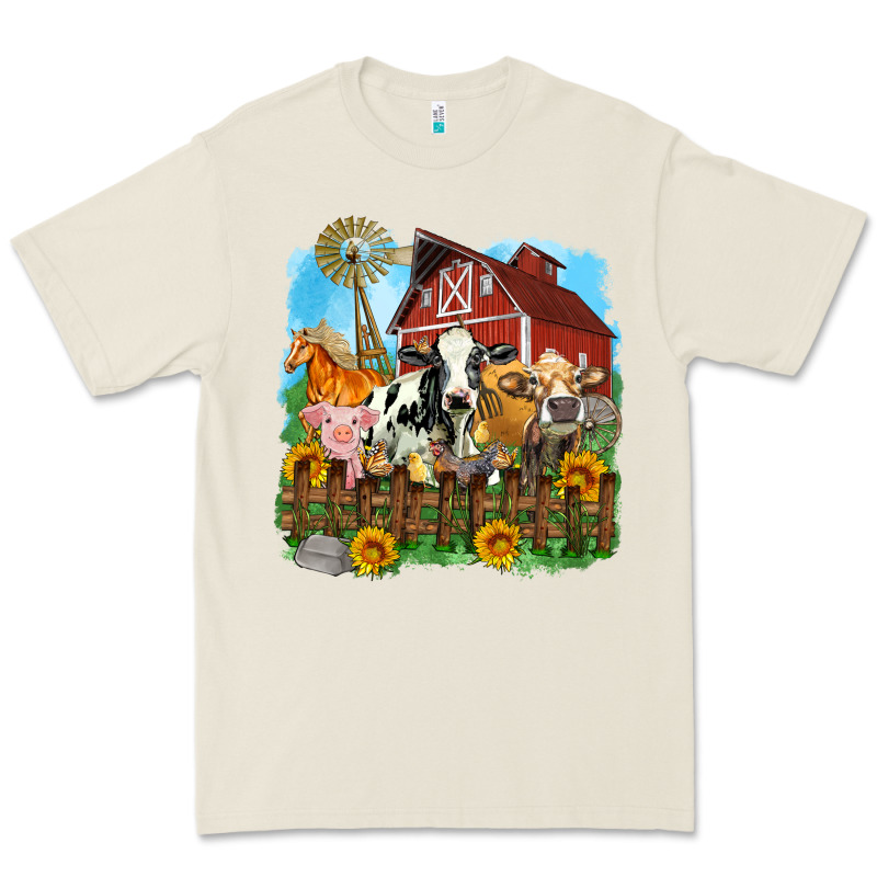 Farm Life Olivia Premium Tee by OliviaCreatesArt | Teevron