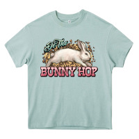 Arona Do the Bunny hop Easter Day Heavy Core Tee - HowdyJamesFarm
