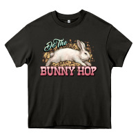 Asphalt Do the Bunny hop Easter Day Heavy Core Tee - HowdyJamesFarm