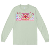 Matcha Mama is Valentine 16oz Long Sleeve Tee - CowhideDigitalArt