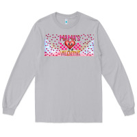 Moon Dust Mama is Valentine 16oz Long Sleeve Tee - CowhideDigitalArt