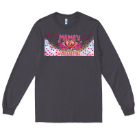Smoke Mama is Valentine 16oz Long Sleeve Tee - CowhideDigitalArt