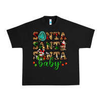 Black santa santa santa baby Urban Heavy Tee - FaDigitalArtStudio