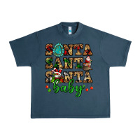 Midnight Navy santa santa santa baby Urban Heavy Tee - FaDigitalArtStudio