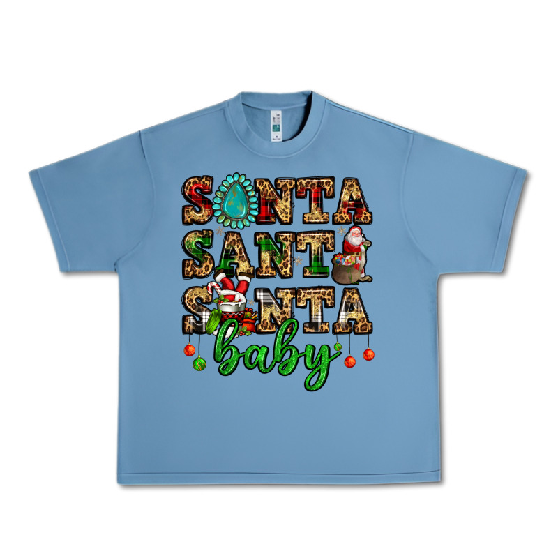 Santa Santa Santa Baby Urban Heavy Tee by FaDigitalArtStudio | Teevron