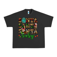 Pigment Black santa santa santa baby Urban Heavy Tee - FaDigitalArtStudio