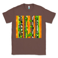 Chestnut st patricks shamrock with cowhide Classic Tee - Artiststas