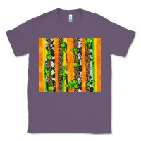 Lavender st patricks shamrock with cowhide Classic Tee - Artiststas